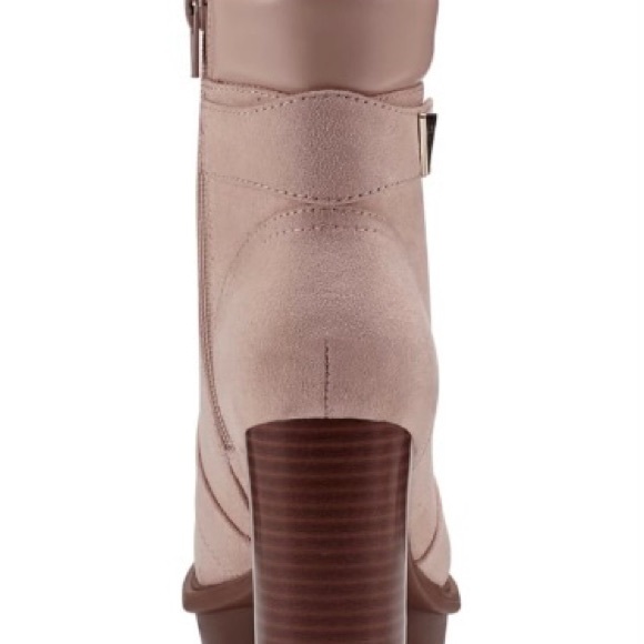 Guess Pink Heeled Combat Boots - Picture 2 of 6